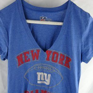 New York Giants NFL Women's Blue Small T-Shirt